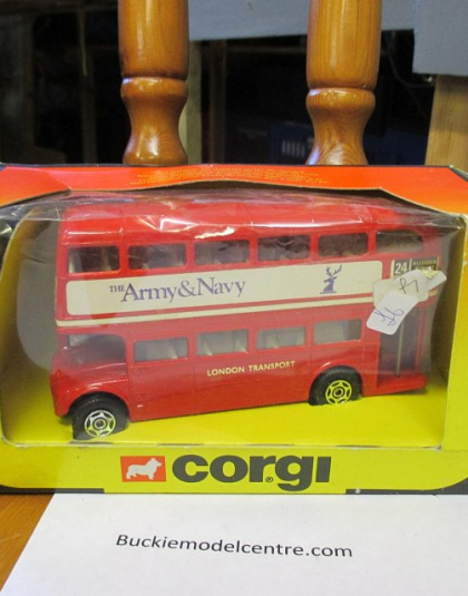 London Transport Routemaster Army and Navey - Corgi
