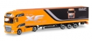 DAF Promotion Truck DAF XF Euro 6 SSC box semitrailer "" - Herpa 305709