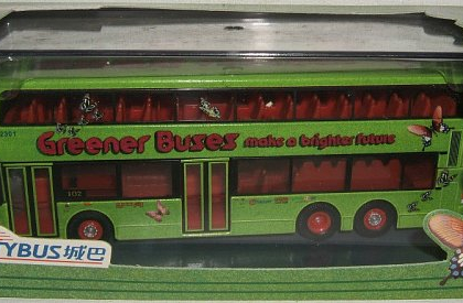 Hong Kong Citybus Trident Greener buses – Corgi 44513