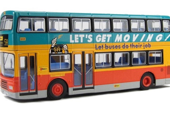 Hong Kong Citybus Atlantean Lets Get Moving – Corgi 44601 1