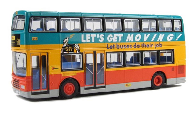 Hong Kong Citybus Atlantean Lets Get Moving - Corgi 44601