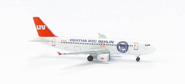 LTU Airbus A320 "Hertha BSC Berlin" - Herpa 502153