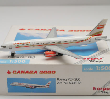 Canada 3000 Boeing 757-200 - Herpa 503839