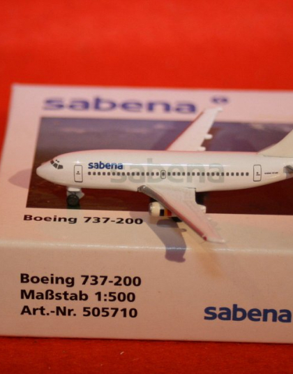 SABENA Boeing 737-200 – Herpa 505710