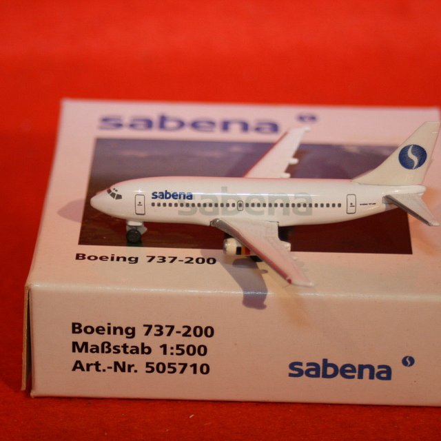 SABENA Boeing 737-200 - Herpa 505710
