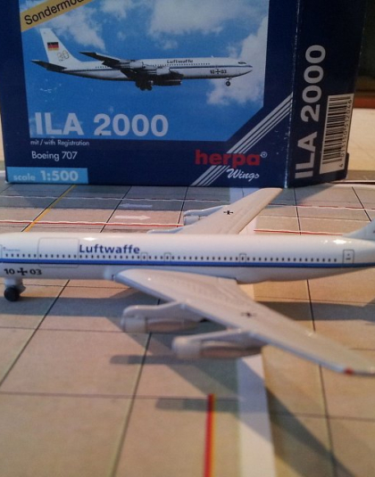 Luftwaffe ILA SPECIAL Boeing 707 – Herpa 512046