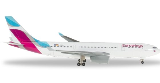 Eurowings Airbus A330-200 – Herpa 528153 1