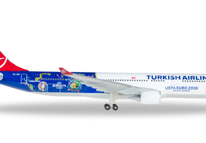 Turkish Airlines Airbus A330-300 "EM 2016" - Herpa 529556