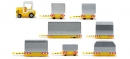 Container Vehicles 1.200 scale Airport Accesories