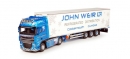 John Weir Ltd Cockermouth DAF XF 105 SSC refrigerated semitrailer  - Tekno 80464740