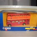 London Routemaster Bus London Red Corning Glass Centre - Corgi