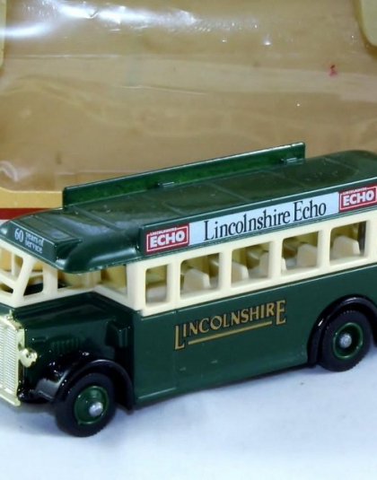Lincolnshire Road Car AEC Regal 60 years of Lincolnshire Echo – LLedo promotional model