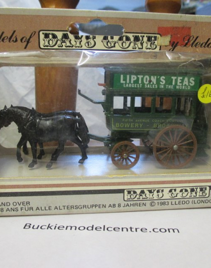 Fith Avenue Horse Drawn Bus Liptons Tea – Lledo Days Gone