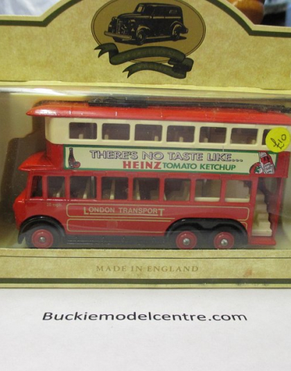 London Transport 6 wheeled bus – LLedo Promotional