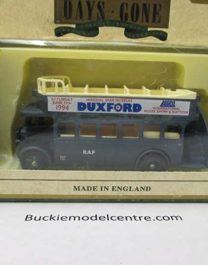 RAF Duxford AEC Regent bus - Lledo Days Gone