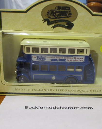 RAC AEC Regent bus – Lledo Promotional