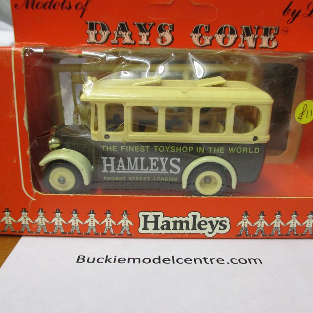 Hamleys Toyshop Dennis Coach with people - Lledo Days Gone