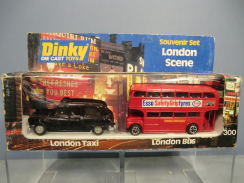LONDON SCENE “ROUTEMASTER & FX4 TAXI” – DINKY TOYS GIFT SET No