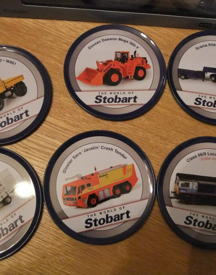 Eddie Stobart Coasters – Atlas editions World of Stobart NEW unopened