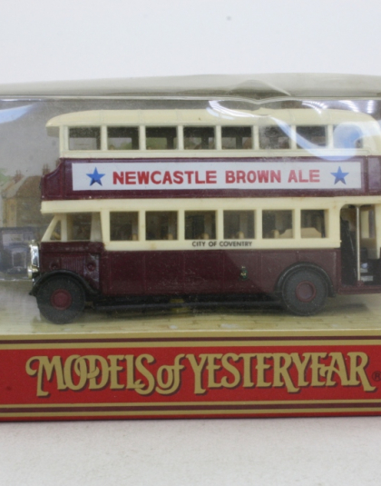 City of Coventry 1929 LEYLAND TITAN BUS – Y-5-C  – Models of Yesteryear 20042