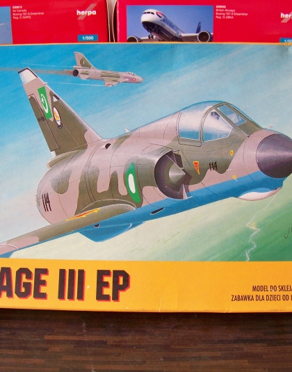 Mirage 3 EP – Chematic 1/72nd scale plastic kit