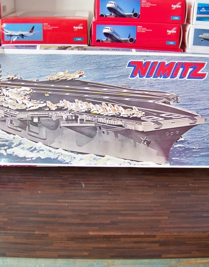 USS NIMITZ CVN 68 Aircraft Carrier  –  Italleri 1/720 scale plastic kit