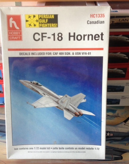 Canadian/US Navy CF-18 -Hobby Craft 1/72nd scale plastic kit