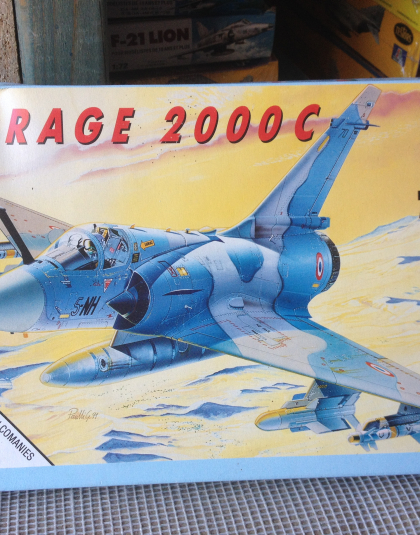 French/Greek Air Forces MIRAGE 2000C  – Italeri 1/72nd scale plastic kit