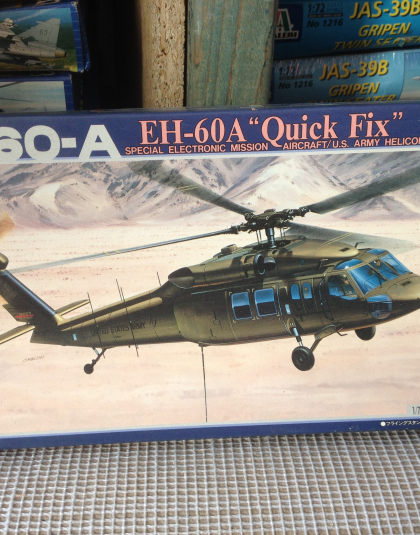 US Army EH60-A  Special Electronic Mission Helecopter – Fujimi 1/72nd scale plastic kit
