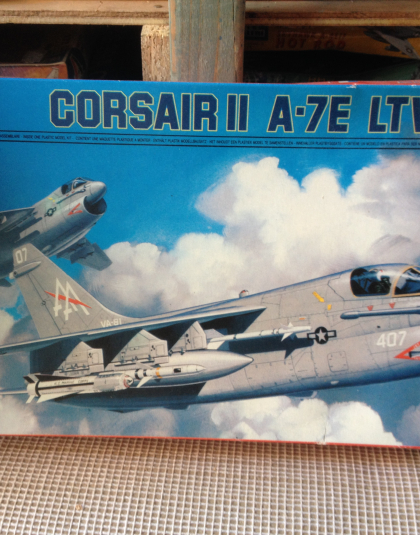 US Navy Corsair A-7E LTV – ESCI 1/72nd scale plastic kit