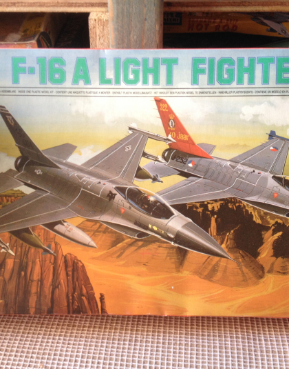 F-16 A Light Fighter 3 sets decals – ESCI 1/72nd scale plastic kit