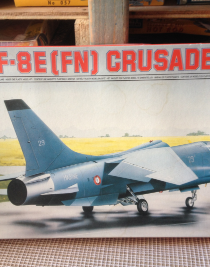 US Navy F-8E (FN) Crusader – ESCI 1/72nd scale plastic kit