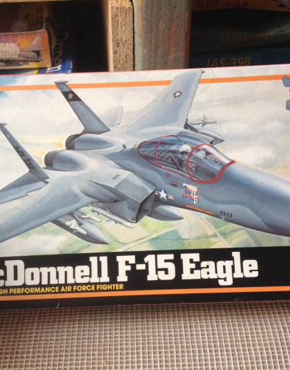 McDonnell F-15 Eagle – MPC 1/72nd scale plastic kit