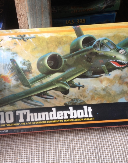 A-10 Thunderbolt US Air Force  – MPC 1/72nd scale plastic kit