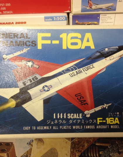 US Air Force General Dynamics F-16A – LS 1/144 scale plastic kit