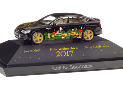 Audi A5 Sportback “Herpa Christmas-PKW 2017” – Herpa 102117