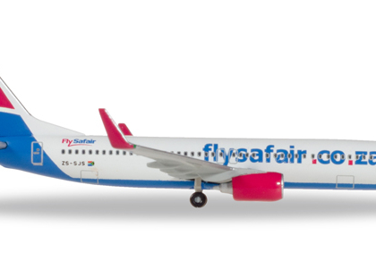 FlySafair Boeing 737-800 – ZS-SJS – Herpa 531085  