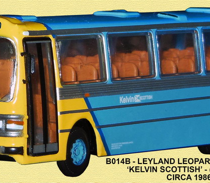 Kelvin Scottish Leyland Leopard Dest 1 Chartered – BT Models B014B