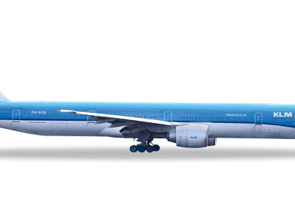 KLM Asia Boeing 777-300ER “Fulufjället National Park”  – Herpa 531658  