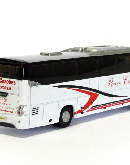 Peace Coaches  VDL Futura 2  1/87 HO scale – Issue No 4 of The Scottish Coach Collection