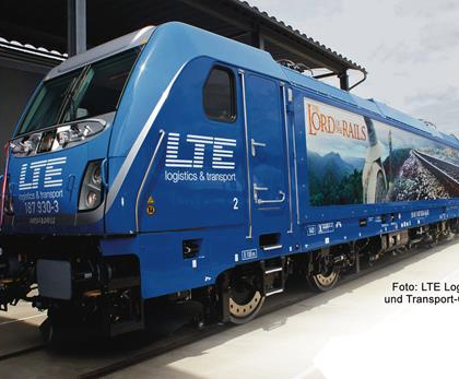 LTE BR187 Electric Locomotive VI (DCC-Sound) N Gauge – Fleischmann 738973