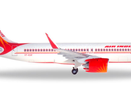 Air India Airbus A320neo – VT-EXF  – Herpa 531177