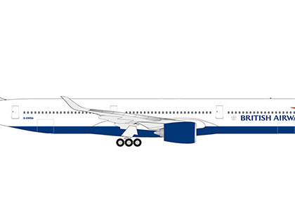 British Airways Airbus A350-1000 -Herpa 533126