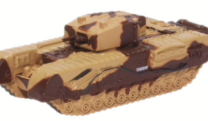 Oxford Diecast NCHT001 Churchill Tank Kingforce