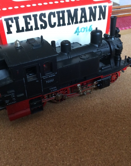 Ho Fleischmann 4016  – Steam Locomotive DB 70091, boxed