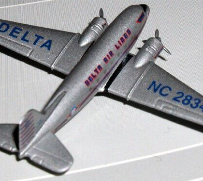 Delta Airlines Douglas DC3 – Herpa fron 2001 Advent Calendar