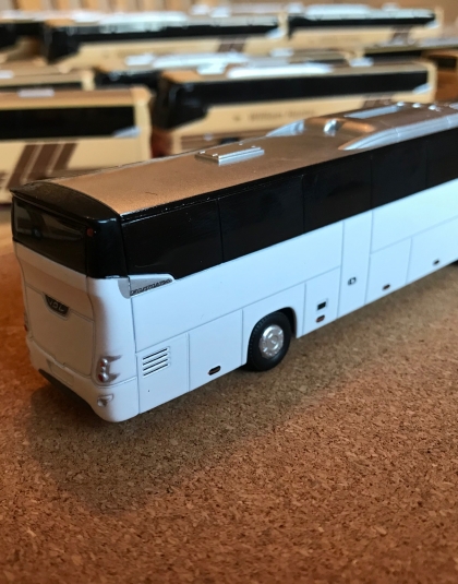 VDL Futura 2 White 1/87 Scale – Holland Oto Model.