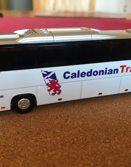Caledonian Travel Scotland VDL Futura 2 Model 1/87 Scale – HollandOto Model MADE TO ORDER using water slide transfers