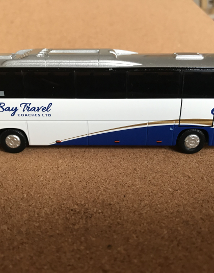Bay Travel Coaches (Kirkcaldy) VDL Futura 2  1/87 Scale – Issue No 14 of the Scottish Coach Collection