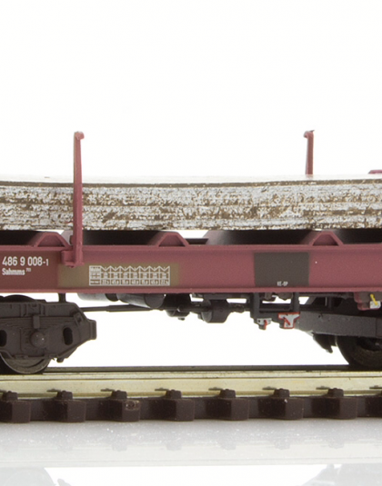 Coil Transport 6 axle wagon, DB AG Sahmms-711 31 80 486 9 008-1 -Ladegut Stahlplatten-  Liliput N Gauge L265762